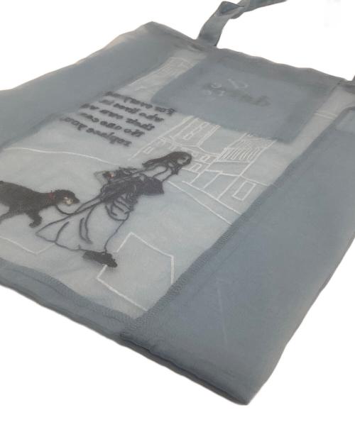deres（デレス）deres (デレス) Brigitte Tanaka (ブリジットタナカ) トートバッグ　Kona / deres original sheer bag 未使用品の古着・服飾アイテム