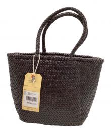 DRAGON DIFFUSION（ドラゴンディフュージョン）の古着「トートバッグ　GRACE BASKET SMALL」｜ブラウン