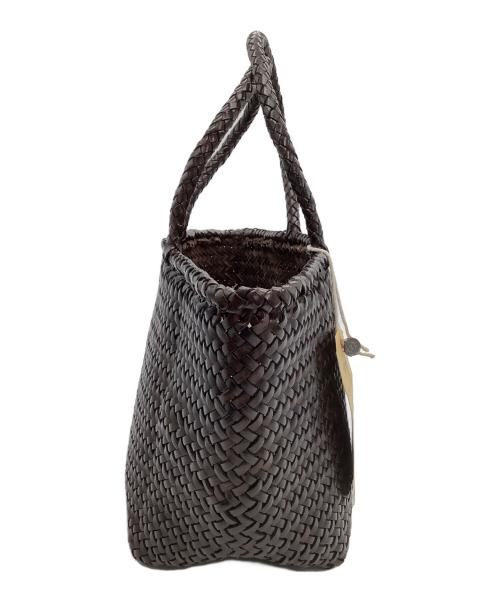 DRAGON DIFFUSION（ドラゴンディフュージョン）dragon diffusion (ドラゴンディフュージョン) トートバッグ　GRACE BASKET SMALL ブラウン 未使用品の古着・服飾アイテム