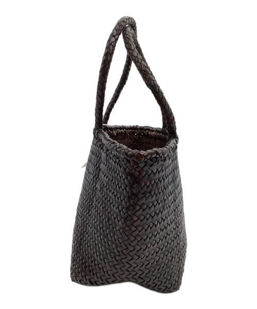 DRAGON DIFFUSION（ドラゴンディフュージョン）dragon diffusion (ドラゴンディフュージョン) トートバッグ　GRACE BASKET SMALL ブラウン 未使用品の古着・服飾アイテム
