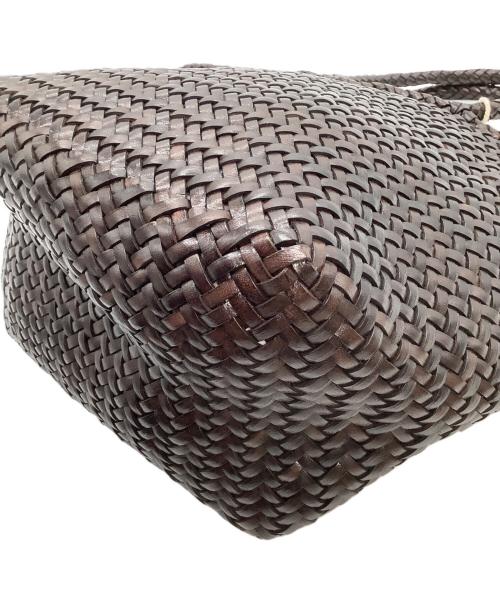 DRAGON DIFFUSION（ドラゴンディフュージョン）dragon diffusion (ドラゴンディフュージョン) トートバッグ　GRACE BASKET SMALL ブラウン 未使用品の古着・服飾アイテム