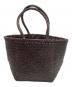 dragon diffusion (ドラゴンディフュージョン) トートバッグ　GRACE BASKET SMALL ブラウン 未使用品：38000円