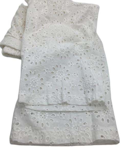 JULY NINE（ジュライナイン）JULY NINE (ジュライナイン) レースパンツ ホワイト サイズ:40 未使用品の古着・服飾アイテム