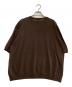 Whim Gazette (ウィムガゼット) 薄手ニット　GEMINI　25SS ブラウン サイズ:free：8000円