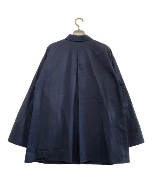 deres（デレス）deres (デレス) THOMAS MASON (トーマスメイソン) 長袖シャツ　6way sleeve shirt ネイビー サイズ:freeの古着・服飾アイテム