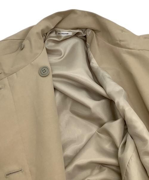 JULY NINE（ジュライナイン）JULY NINE (ジュライナイン) スタンドカラーコート　24SS ベージュ サイズ:free 未使用品の古着・服飾アイテム