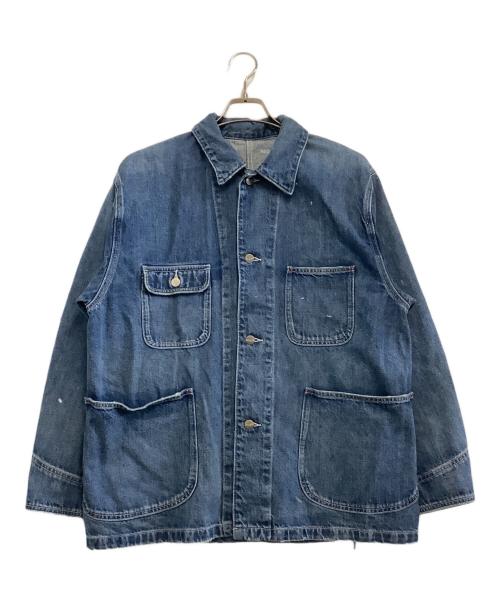 RED CARD（レッドカード）RED CARD (レッドカード) Spick and Span (スピック＆スパン) カバーオール　Chore Coat ブルー サイズ:Sの古着・服飾アイテム