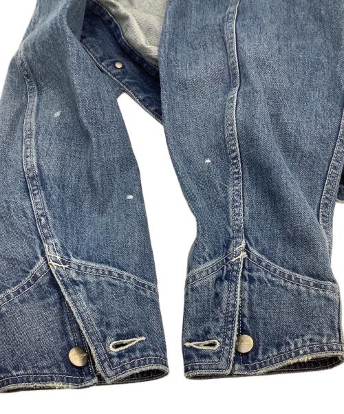 RED CARD（レッドカード）RED CARD (レッドカード) Spick and Span (スピック＆スパン) カバーオール　Chore Coat ブルー サイズ:Sの古着・服飾アイテム