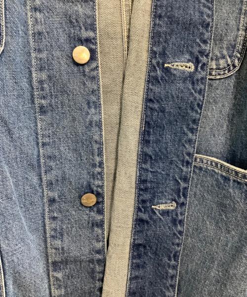 RED CARD（レッドカード）RED CARD (レッドカード) Spick and Span (スピック＆スパン) カバーオール　Chore Coat ブルー サイズ:Sの古着・服飾アイテム