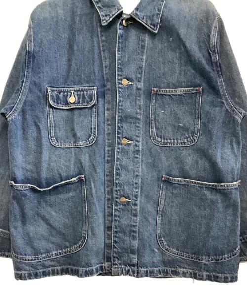 RED CARD（レッドカード）RED CARD (レッドカード) Spick and Span (スピック＆スパン) カバーオール　Chore Coat ブルー サイズ:Sの古着・服飾アイテム