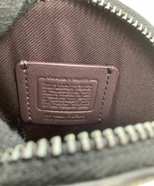 COACH（コーチ）COACH (コーチ) PEANUTS (ピーナッツ) コインケース シグネチャー ブラウンの古着・服飾アイテム