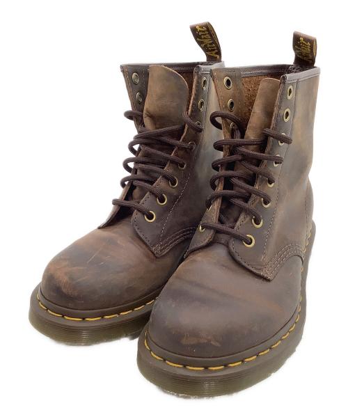 Dr.Martens（ドクターマーチン）Dr.Martens (ドクターマーチン) 8ホールブーツ ブラウン サイズ:４の古着・服飾アイテム