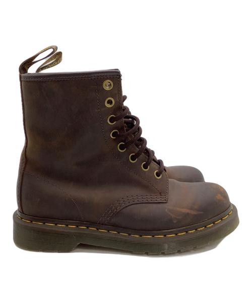 Dr.Martens（ドクターマーチン）Dr.Martens (ドクターマーチン) 8ホールブーツ ブラウン サイズ:４の古着・服飾アイテム