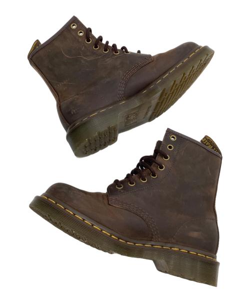 Dr.Martens（ドクターマーチン）Dr.Martens (ドクターマーチン) 8ホールブーツ ブラウン サイズ:４の古着・服飾アイテム