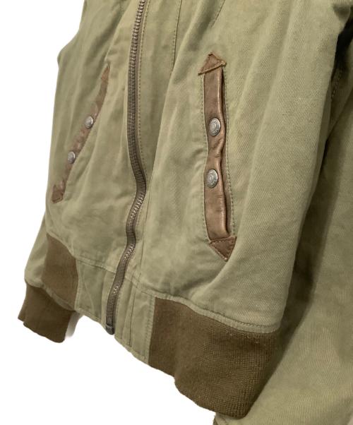 Schott（ショット）Schott (ショット) フライトジャケット オリーブ サイズ:Sの古着・服飾アイテム