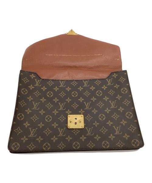 LOUIS VUITTON（ルイ ヴィトン）LOUIS VUITTON (ルイ ヴィトン) クラッチバッグ　モノグラム ブラウンの古着・服飾アイテム