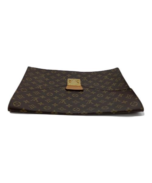 LOUIS VUITTON（ルイ ヴィトン）LOUIS VUITTON (ルイ ヴィトン) クラッチバッグ　モノグラム ブラウンの古着・服飾アイテム