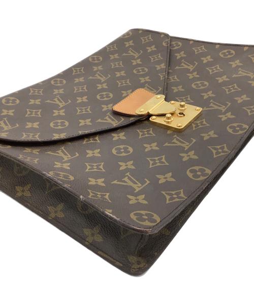 LOUIS VUITTON（ルイ ヴィトン）LOUIS VUITTON (ルイ ヴィトン) クラッチバッグ　モノグラム ブラウンの古着・服飾アイテム