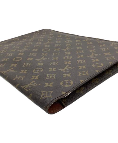 LOUIS VUITTON（ルイ ヴィトン）LOUIS VUITTON (ルイ ヴィトン) クラッチバッグ　モノグラム ブラウンの古着・服飾アイテム