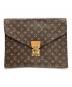 LOUIS VUITTON（ルイ ヴィトン）の古着「クラッチバッグ　モノグラム」｜ブラウン