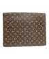 LOUIS VUITTON (ルイ ヴィトン) クラッチバッグ　モノグラム ブラウン：20000円