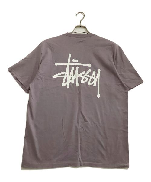 stussy（ステューシー）stussy (ステューシー) 半袖Tシャツ パープル サイズ:Lの古着・服飾アイテム