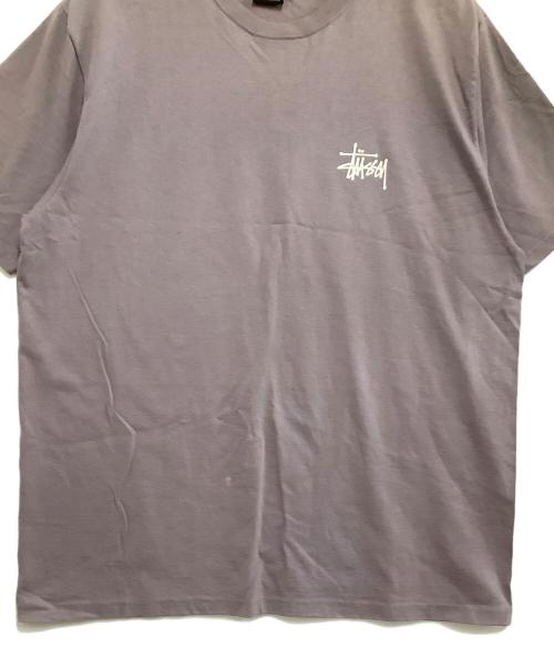 stussy（ステューシー）stussy (ステューシー) 半袖Tシャツ パープル サイズ:Lの古着・服飾アイテム