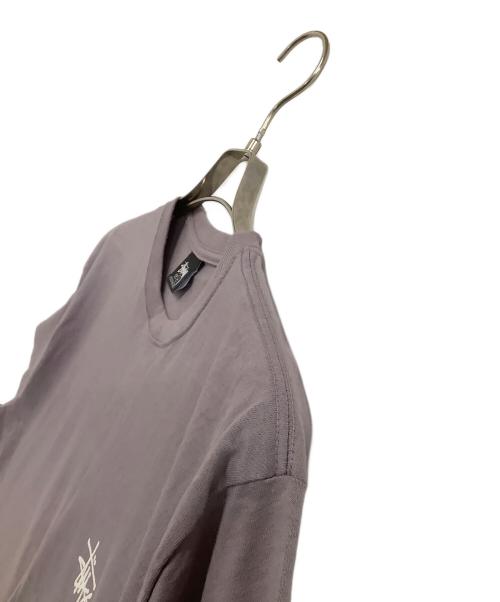 stussy（ステューシー）stussy (ステューシー) 半袖Tシャツ パープル サイズ:Lの古着・服飾アイテム