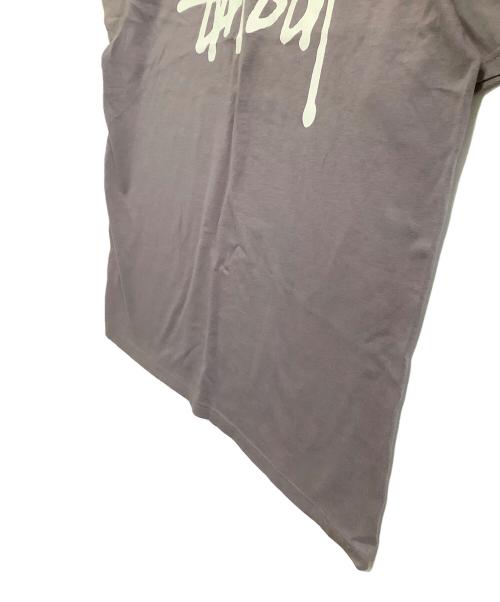 stussy（ステューシー）stussy (ステューシー) 半袖Tシャツ パープル サイズ:Lの古着・服飾アイテム