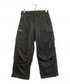WTAPSダブルタップス）の古着「カーゴパンツ　Trousers Nyco Oxford」｜ブラック