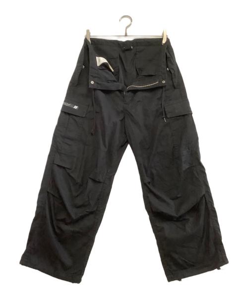 WTAPS（ダブルタップス）WTAPS (ダブルタップス) カーゴパンツ　Trousers Nyco Oxford ブラック サイズ:Mの古着・服飾アイテム