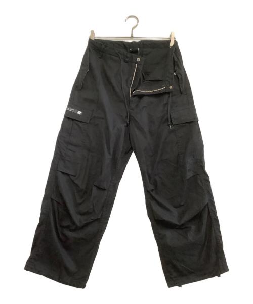 WTAPS（ダブルタップス）WTAPS (ダブルタップス) カーゴパンツ　Trousers Nyco Oxford ブラック サイズ:Mの古着・服飾アイテム