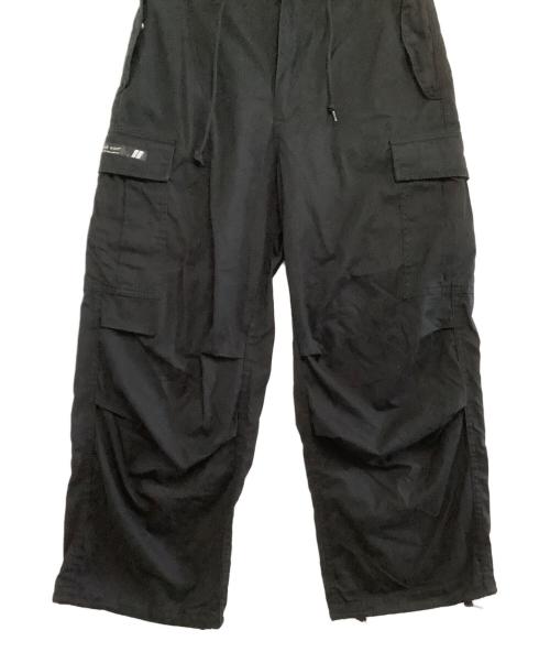 WTAPS（ダブルタップス）WTAPS (ダブルタップス) カーゴパンツ　Trousers Nyco Oxford ブラック サイズ:Mの古着・服飾アイテム