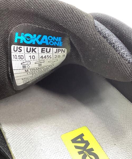HOKAONEONE（ホカオネオネ）HOKAONEONE (ホカオネオネ) ランニングシューズ M TRANSPORT ブラック サイズ:28.5の古着・服飾アイテム
