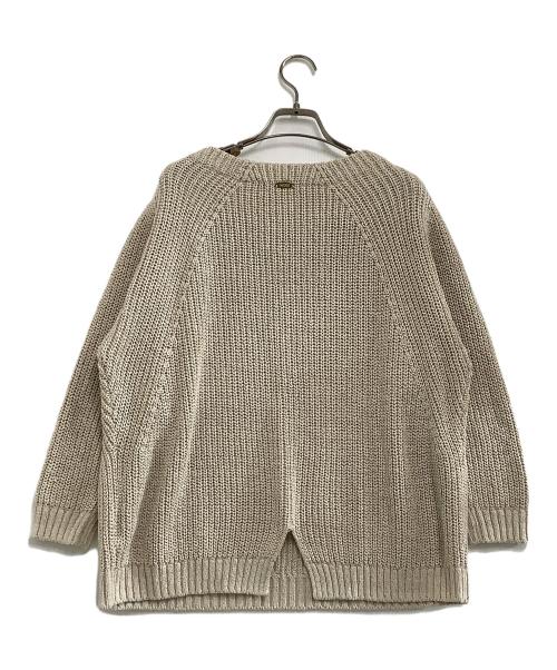 MUSE（ミューズ）MUSE (ミューズ) 厚手ニット ベージュ サイズ:表記なしの古着・服飾アイテム