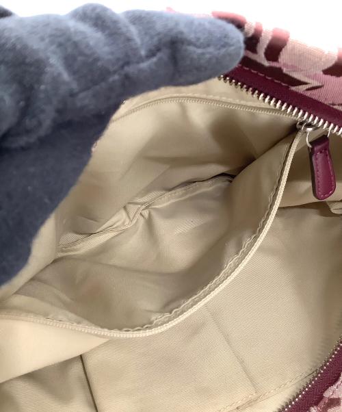 COACH（コーチ）COACH (コーチ) ワンショルダーバッグ 	シグネチャー レッドの古着・服飾アイテム