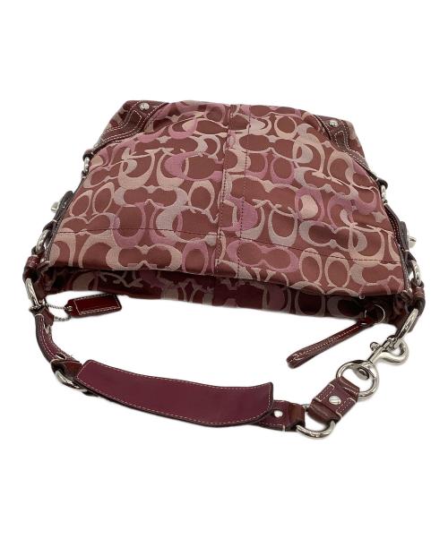 COACH（コーチ）COACH (コーチ) ワンショルダーバッグ 	シグネチャー レッドの古着・服飾アイテム