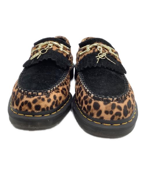 Dr.Martens（ドクターマーチン）Dr.Martens (ドクターマーチン) タッセルローファー ADRIAN BONE SNAFFLE ブラウン×ブラック サイズ:UK8の古着・服飾アイテム