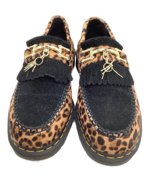 Dr.Martens（ドクターマーチン）Dr.Martens (ドクターマーチン) タッセルローファー ADRIAN BONE SNAFFLE ブラウン×ブラック サイズ:UK8の古着・服飾アイテム