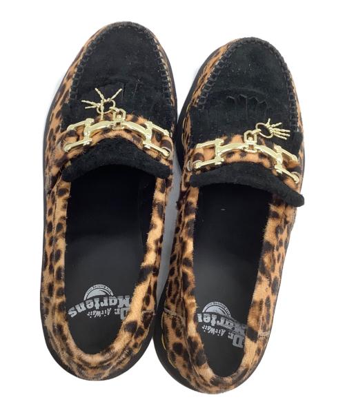 Dr.Martens（ドクターマーチン）Dr.Martens (ドクターマーチン) タッセルローファー ADRIAN BONE SNAFFLE ブラウン×ブラック サイズ:UK8の古着・服飾アイテム
