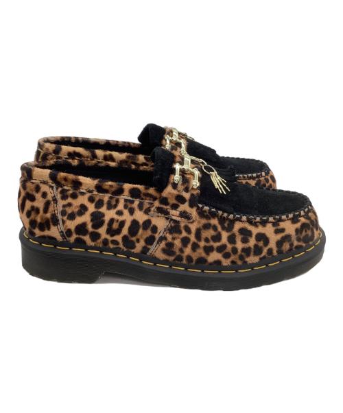 Dr.Martens（ドクターマーチン）Dr.Martens (ドクターマーチン) タッセルローファー ADRIAN BONE SNAFFLE ブラウン×ブラック サイズ:UK8の古着・服飾アイテム