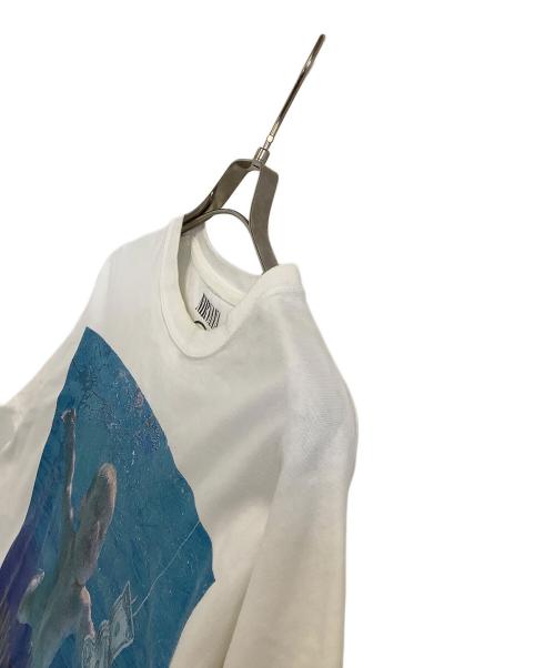 FREAK'S STORE（フリークスストア）FREAK'S STORE (フリークスストア) 半袖Tシャツ　NEVERMIND　NIRVANA ホワイト サイズ:XLの古着・服飾アイテム