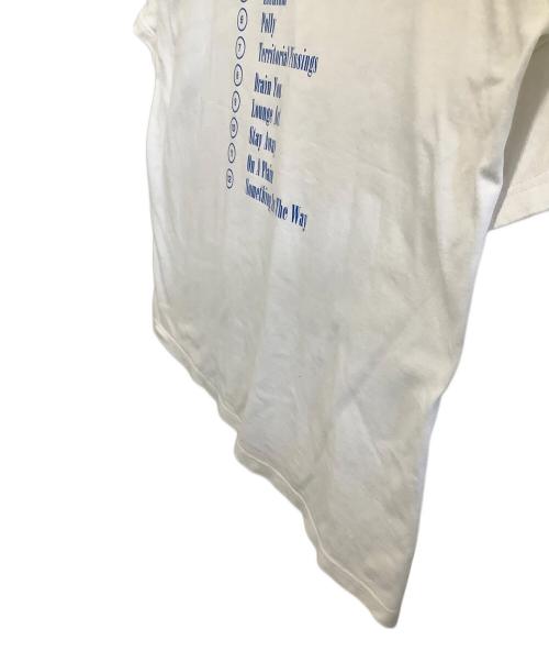 FREAK'S STORE（フリークスストア）FREAK'S STORE (フリークスストア) 半袖Tシャツ　NEVERMIND　NIRVANA ホワイト サイズ:XLの古着・服飾アイテム
