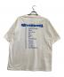 FREAK'S STORE (フリークスストア) 半袖Tシャツ　NEVERMIND　NIRVANA ホワイト サイズ:XL：7000円