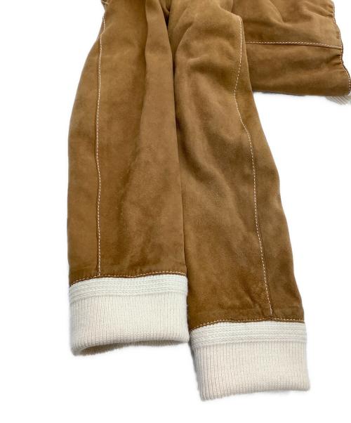 Cinquanta（チンクワンタ）Cinquanta (チンクワンタ) ブルゾン ブラウン サイズ:38の古着・服飾アイテム