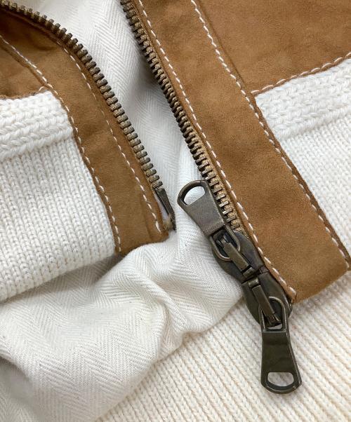 Cinquanta（チンクワンタ）Cinquanta (チンクワンタ) ブルゾン ブラウン サイズ:38の古着・服飾アイテム