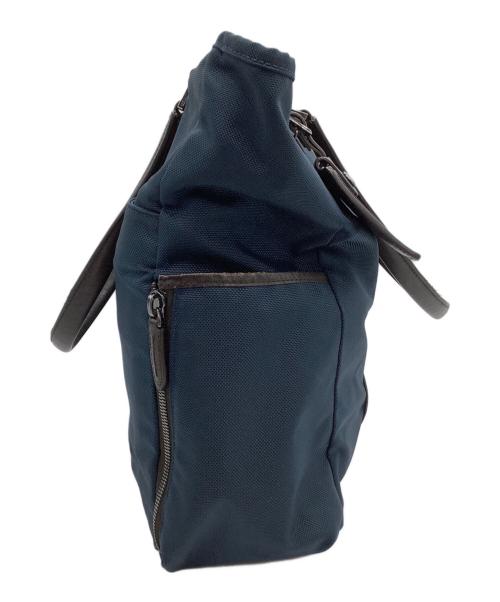 TUMI（トゥミ）TUMI (トゥミ) ビジネスバッグ JARVIS ノース・サウス・トート ネイビー×ブラウンの古着・服飾アイテム