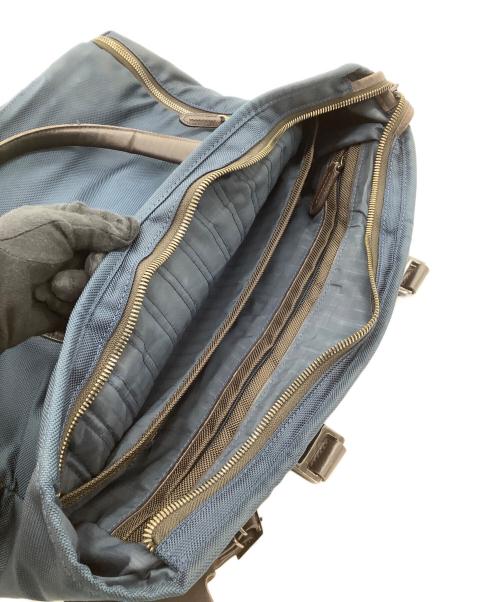 TUMI（トゥミ）TUMI (トゥミ) ビジネスバッグ JARVIS ノース・サウス・トート ネイビー×ブラウンの古着・服飾アイテム