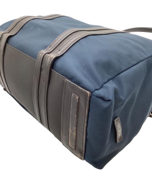 TUMI（トゥミ）TUMI (トゥミ) ビジネスバッグ JARVIS ノース・サウス・トート ネイビー×ブラウンの古着・服飾アイテム