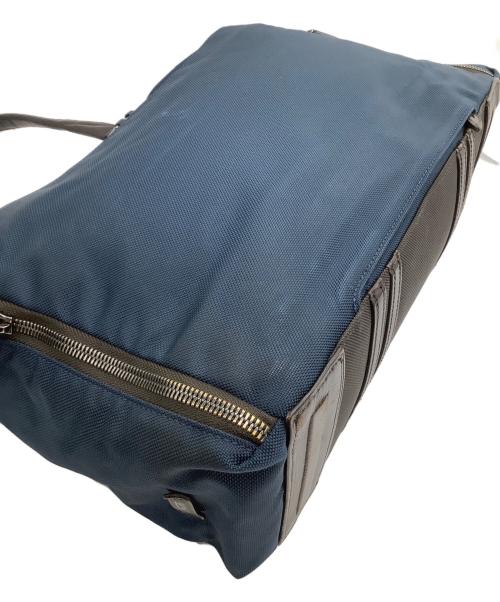 TUMI（トゥミ）TUMI (トゥミ) ビジネスバッグ JARVIS ノース・サウス・トート ネイビー×ブラウンの古着・服飾アイテム